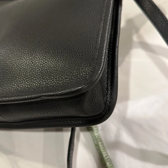 Longchamp Le Foulonne Small Black Crossbody (made in France) - Picture 9 of 13